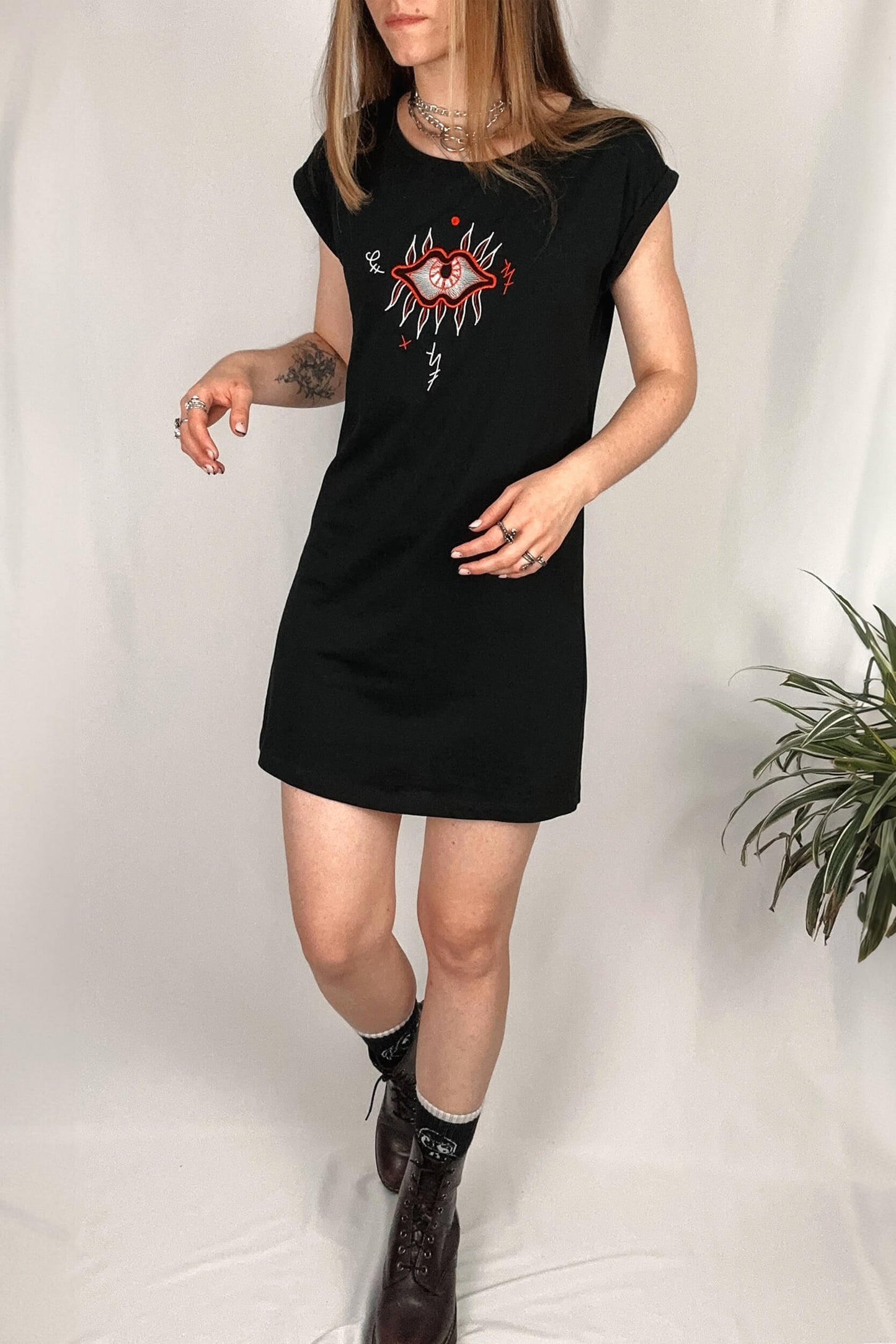 Evil Eye T-shirt Dress