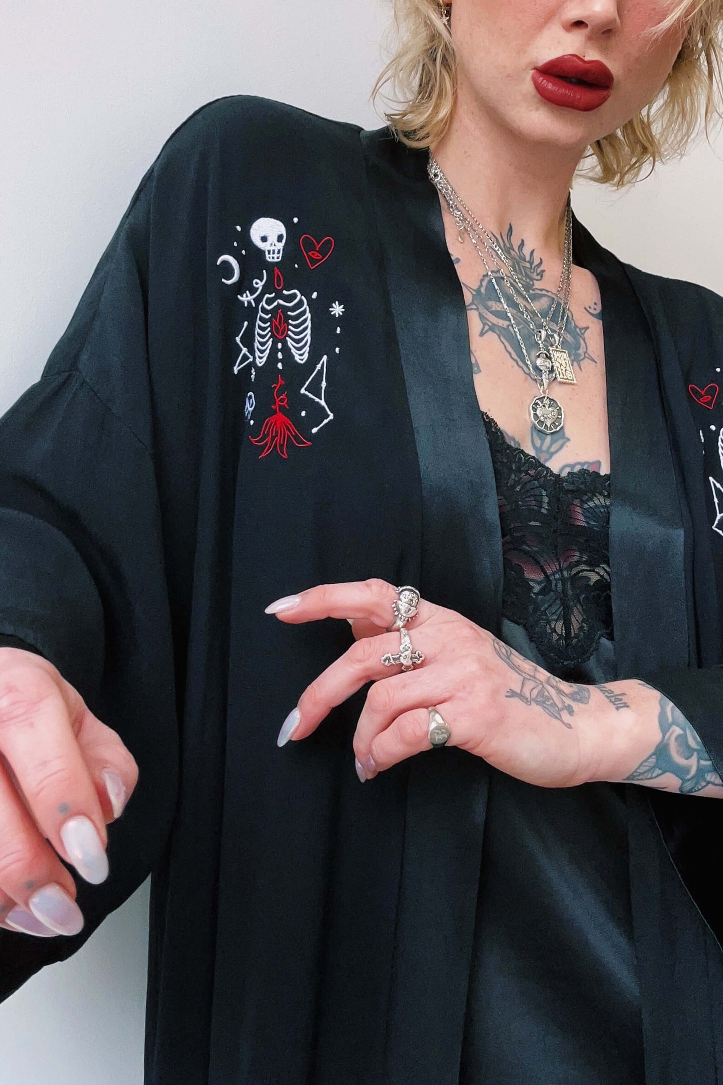 Deadly Flower Robe