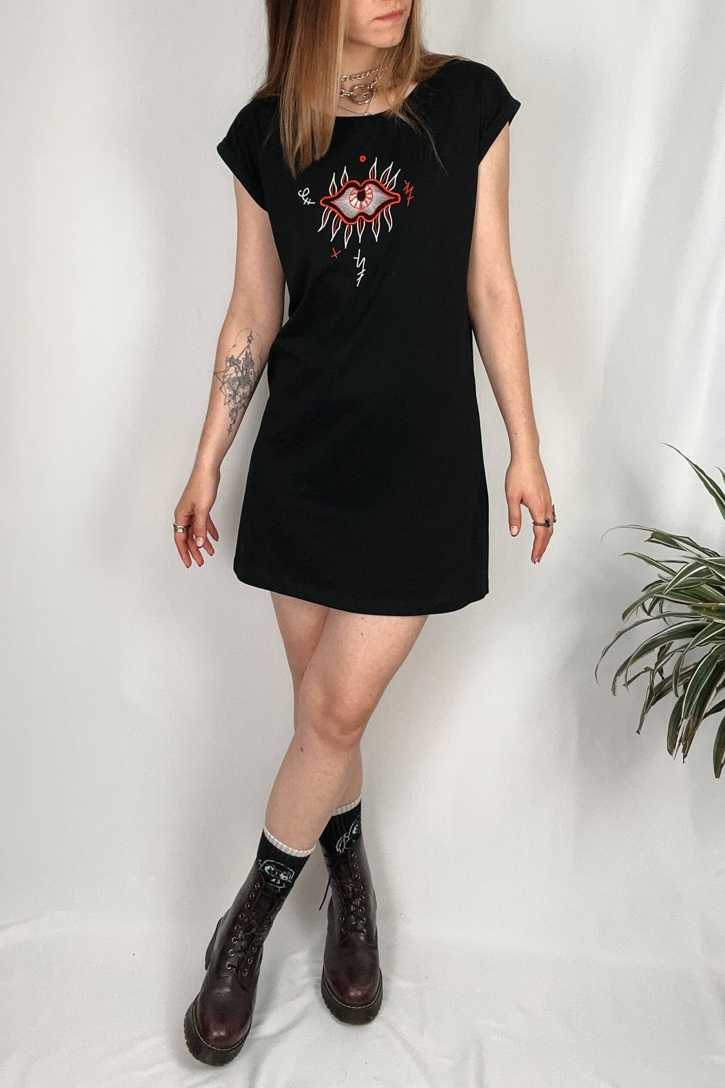 Evil Eye T-shirt Dress