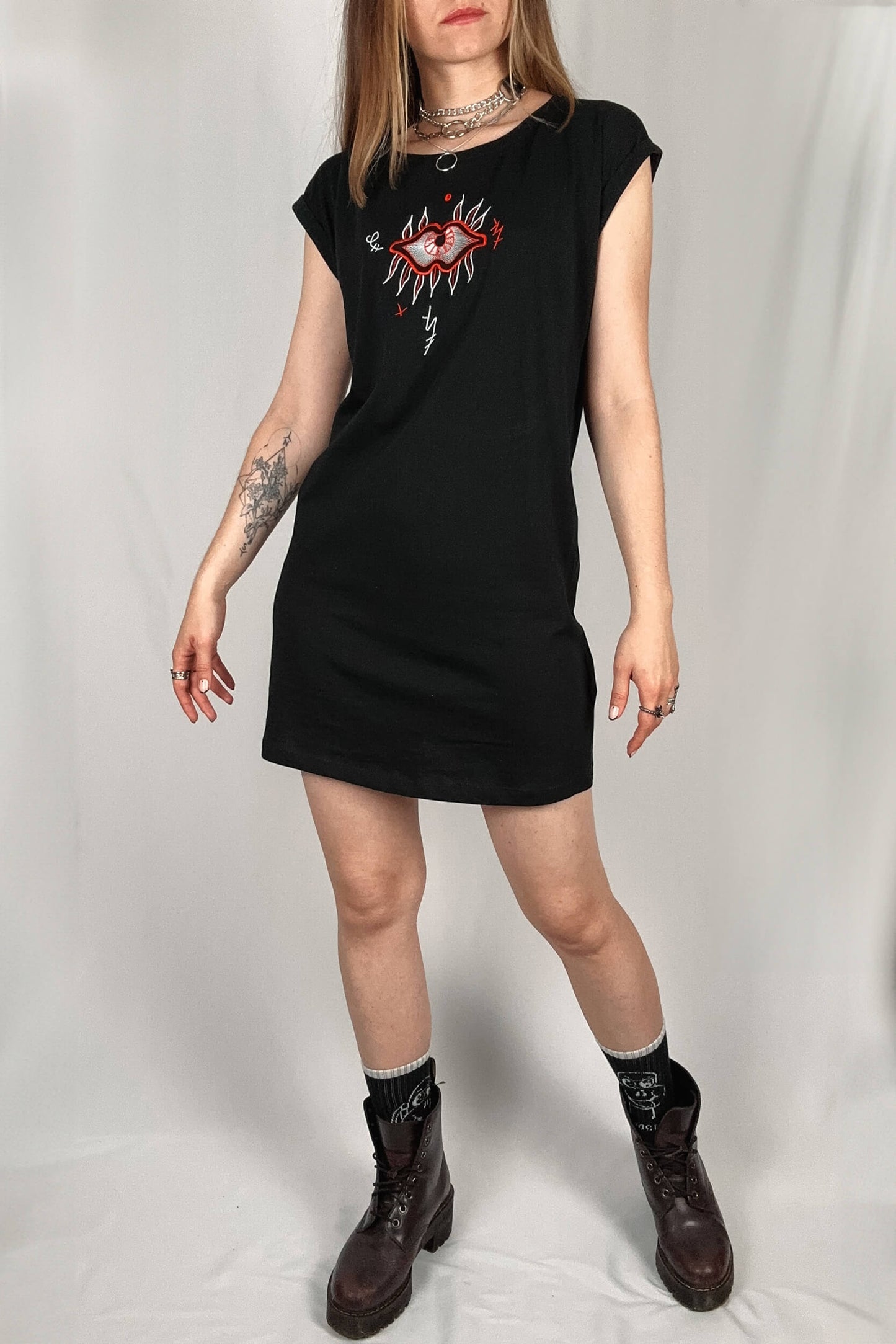 Evil Eye T-shirt Dress